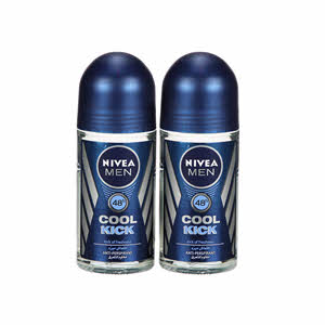 Nivea Aqua Cool Nivea Roll On 2 × 50 ml