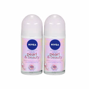 Nivea Pearl& Beauty Female Roll On 2X50Ml