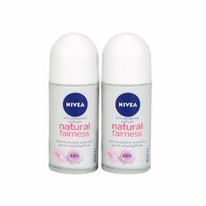 Nivea Fairness Female Roll On 2X50Ml