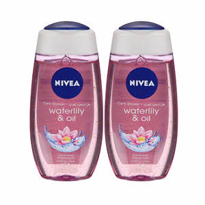 Nivea Shower Water Lily & Oil 2X250Ml