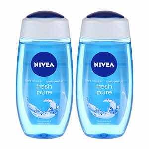 Nivea Pure Fresh Shower Gel 2X250Ml