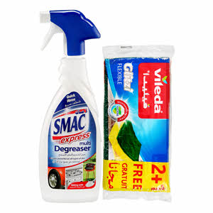 Smac Multi Surfaces 650Ml+Vileda Free