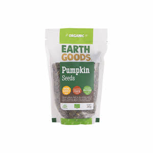 Earth Goods Organic Pumpkin Seeds 340 g