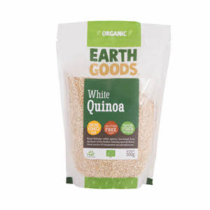 Earth Goods Organic White Quinoa 500 g