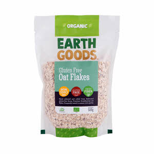 Earth Goods Oat Flakes Gluten Free 500 g