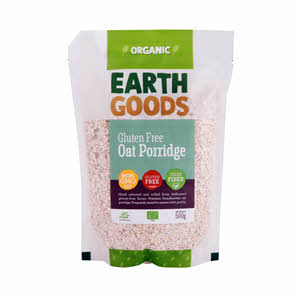 Earth Goods Organic Gluten Free Oat Porridge 500 g