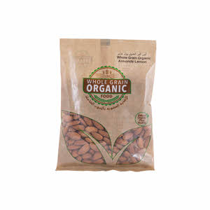 Whole Grain Organic Almonds Lemon 200gm