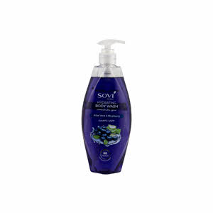 Sovi Bath Wash Hydrating Blueberry & Aloe 400ml