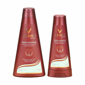 Vierro Shampoo Highly Hydrating 400ml + Conditioner 250ml