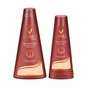 Vierro Shampoo Hair Fall Control 400ml + Conditioner 250ml