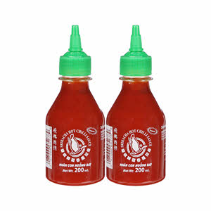 Flying Goose Sriracha Hot Chilli Sauce, 2 x 200 ml