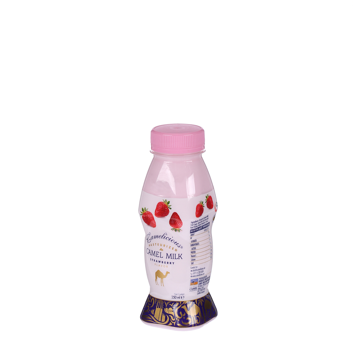 Camelicious Fresh Milk Camel Flavoured Strawberry 250 ml