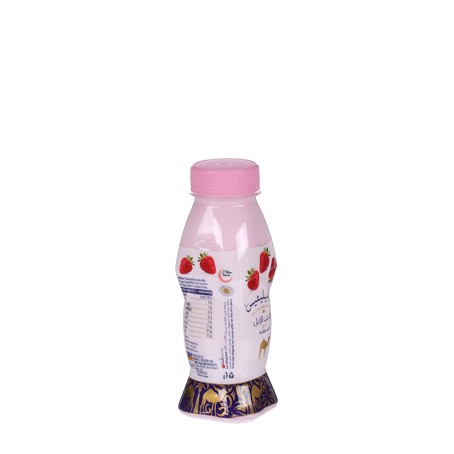 Camelicious Fresh Milk Camel Flavoured Strawberry 250 ml