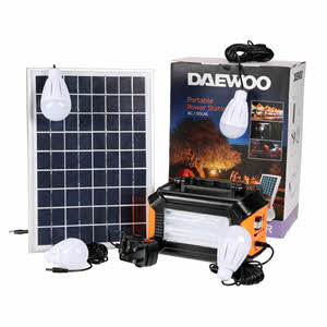 Daewoo Portable Power Station Ac/Solar