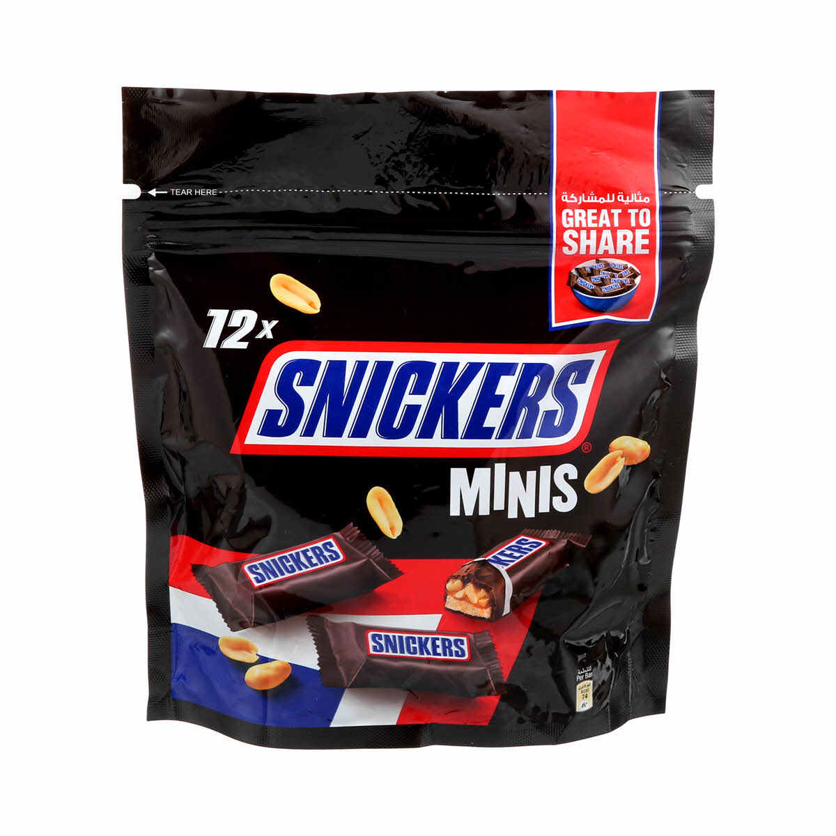 Mini Snickers Label Snickers Mini 180G | Sharjah Co-operative Society