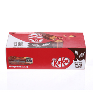 Nestlé Kit Kat Chocolate 2 Finger 20.7gm × 36'S