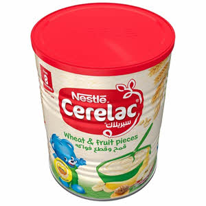 Nestle Cerelac Wheat & Fruit Pieces Cereal 400 g