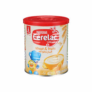 Nestle Cerelac Baby Food Wheat & Fruits 400 g