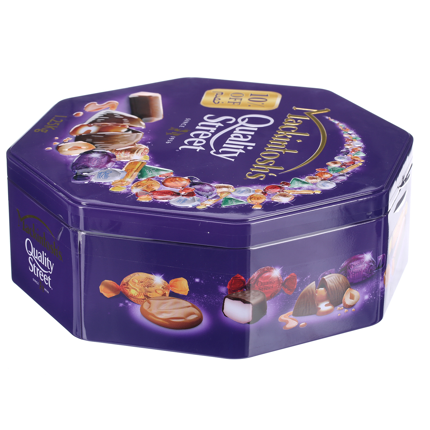 Mackintosh Qulity Steert Tin Chocolate 1.25kg