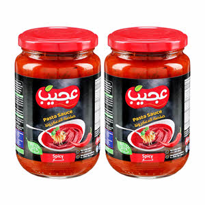 Ajeeb Pasta Sauce Spicy 2 X 360G