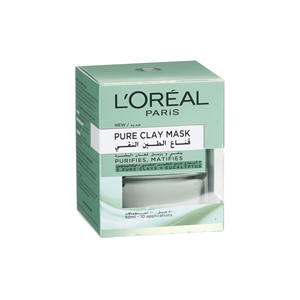 L'Oreal Pure Clay Mask Green 50Ml Offer