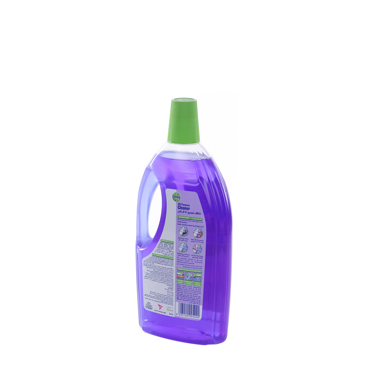 Dettol Multi Action Cleaner 4 In 1 Lavender 900 ml