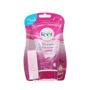 Veet Hair Removal Cream In Shower Supreme Essence 135 ml