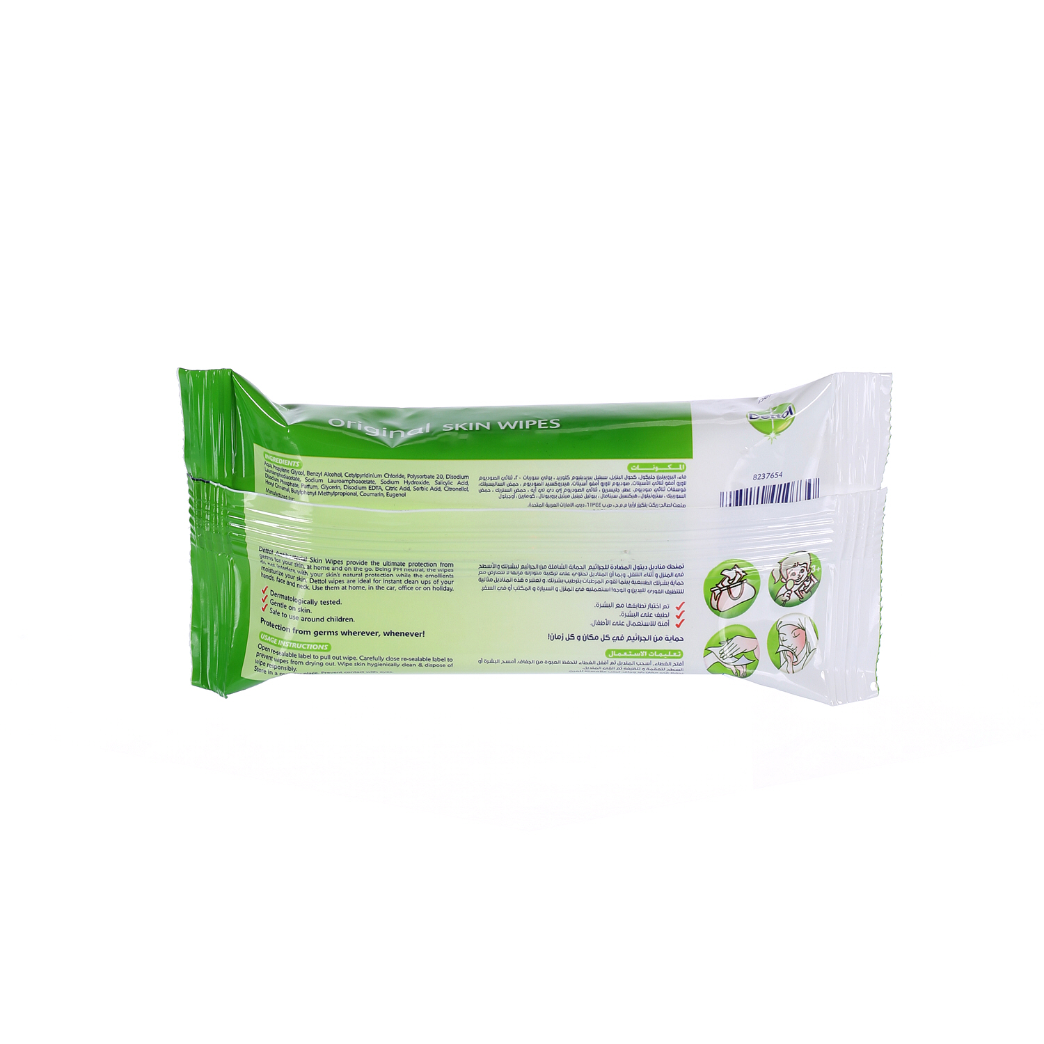 Dettol Anti-Bacterial Original Wipes 10 Wipes