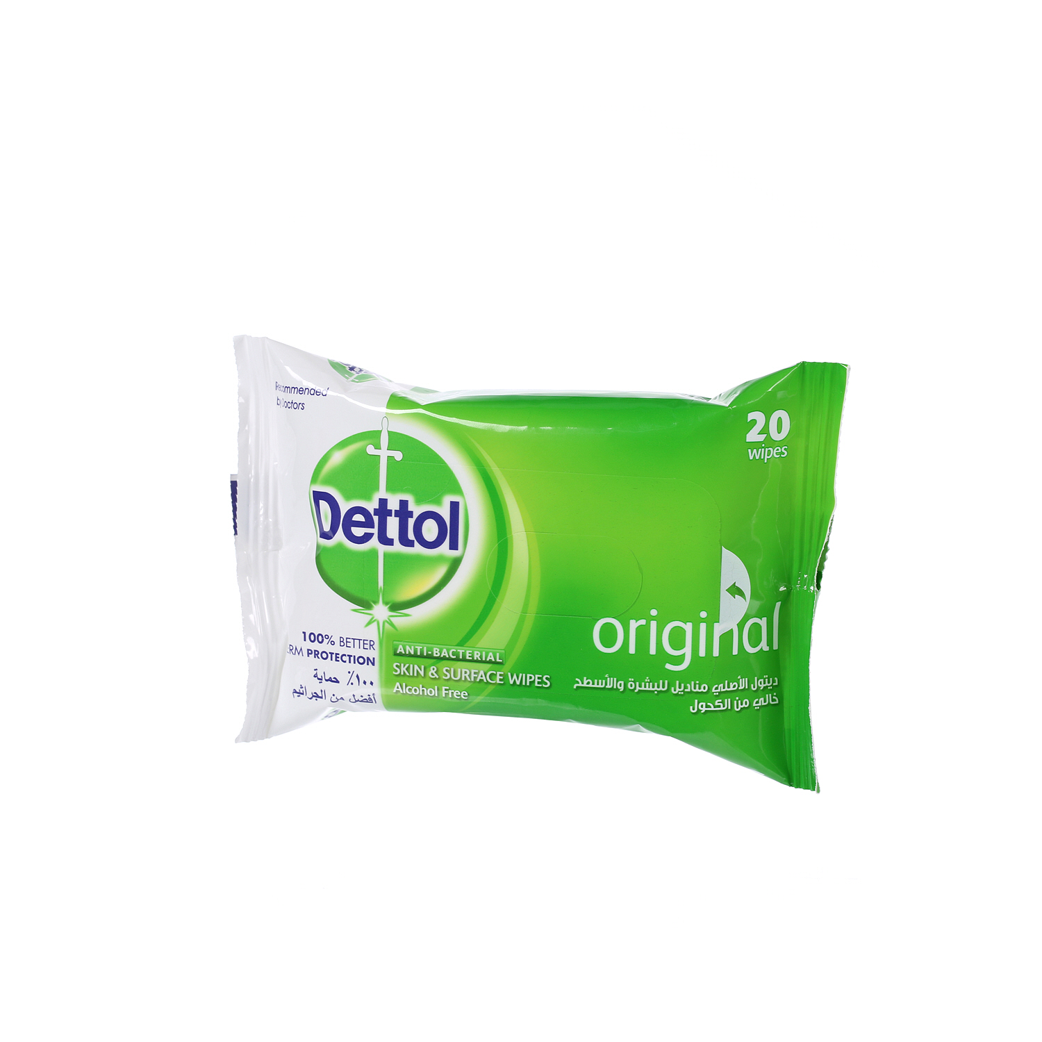 Dettol Original Antibacterial Skin 20 Wipes