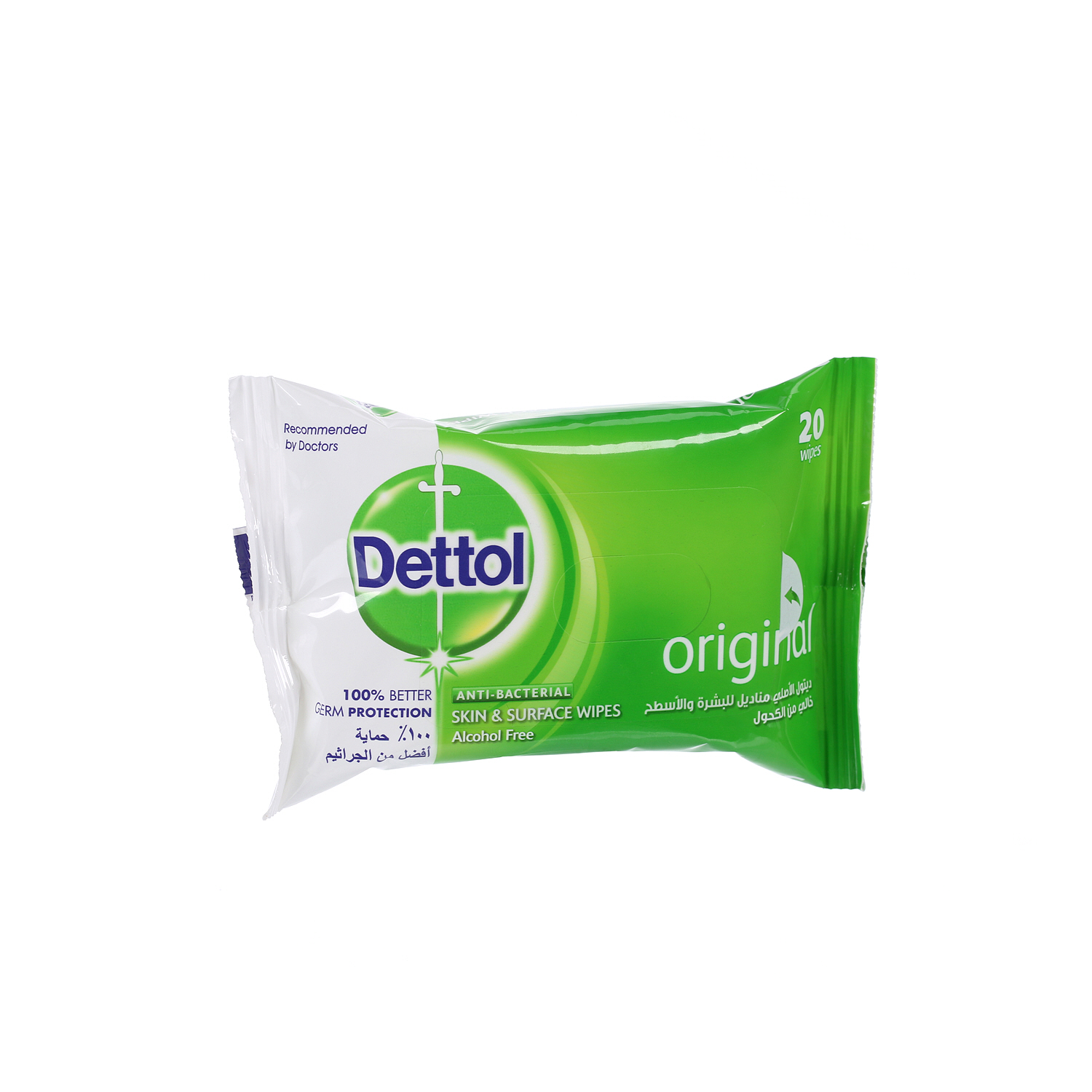 Dettol Original Antibacterial Skin 20 Wipes