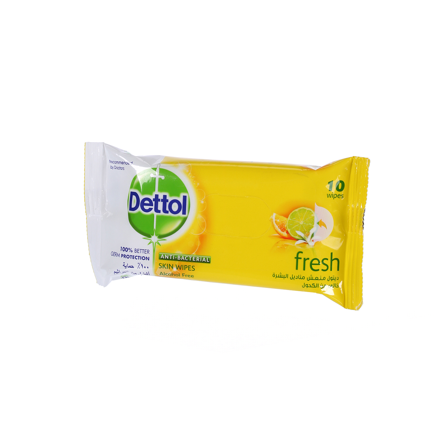 Dettol Anti-Bacterial Fresh Wipes 10 Wipes