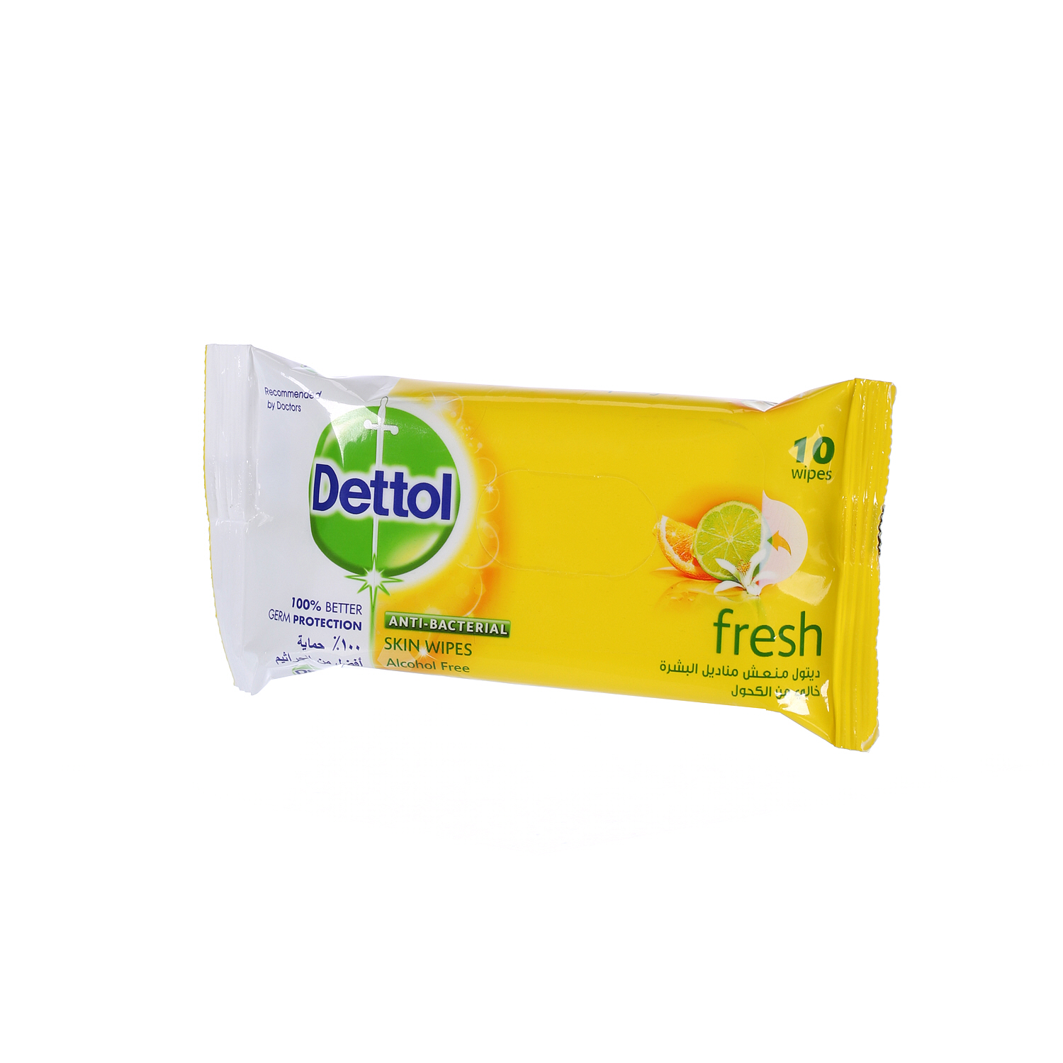 Dettol Anti-Bacterial Fresh Wipes 10Wipes