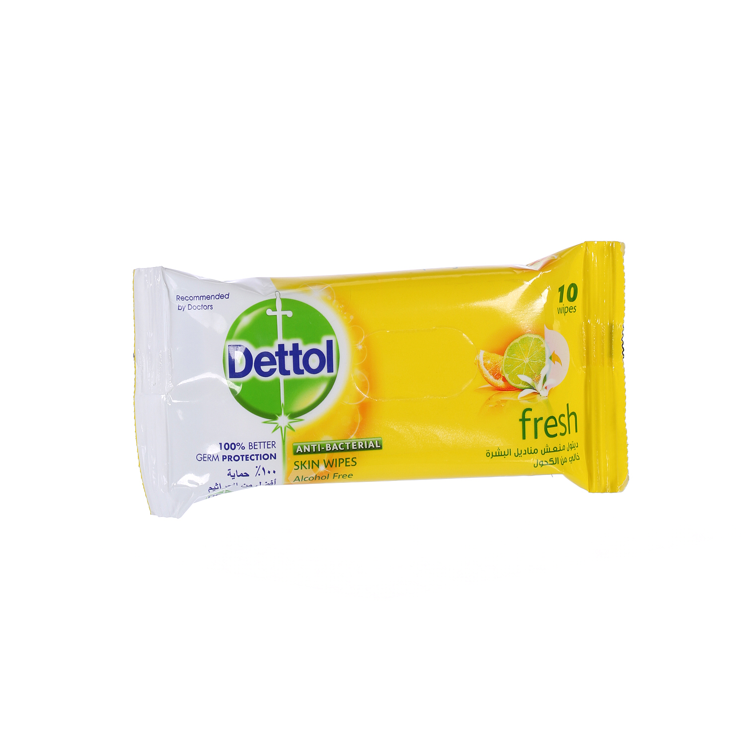 Dettol Anti-Bacterial Fresh Wipes 10Wipes