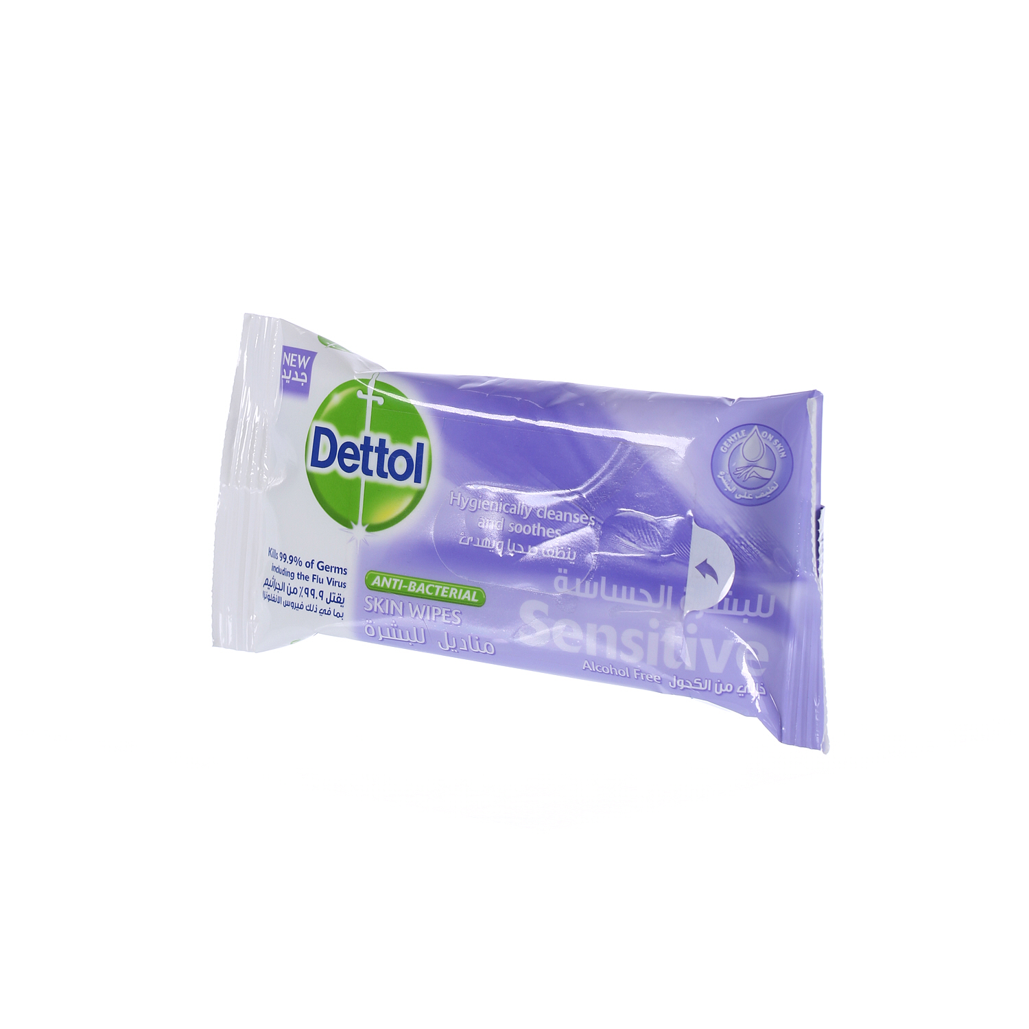 Dettol Anti-Bacterial Sensitive Wipes 10 Wipes