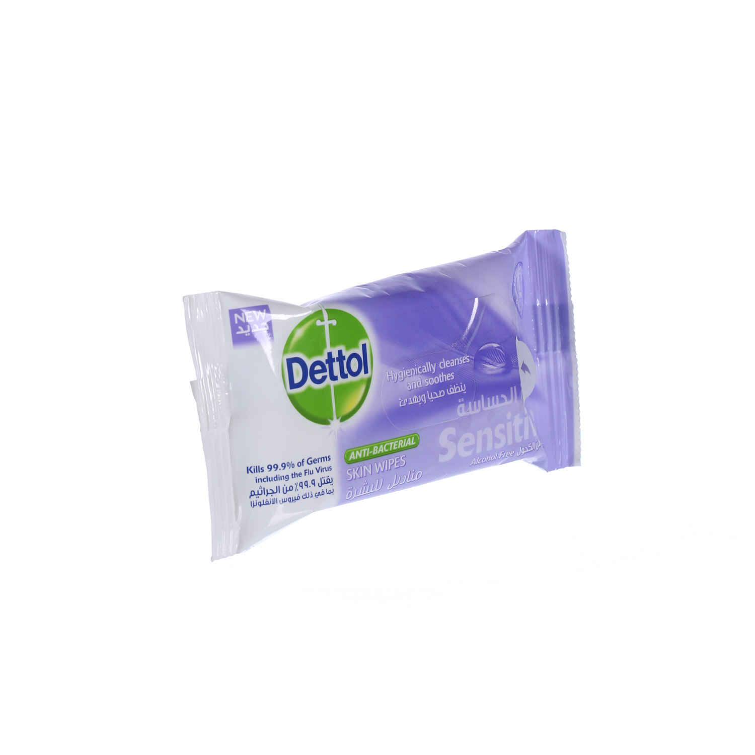 Dettol Anti-Bacterial Sensitive Wipes 10 Wipes