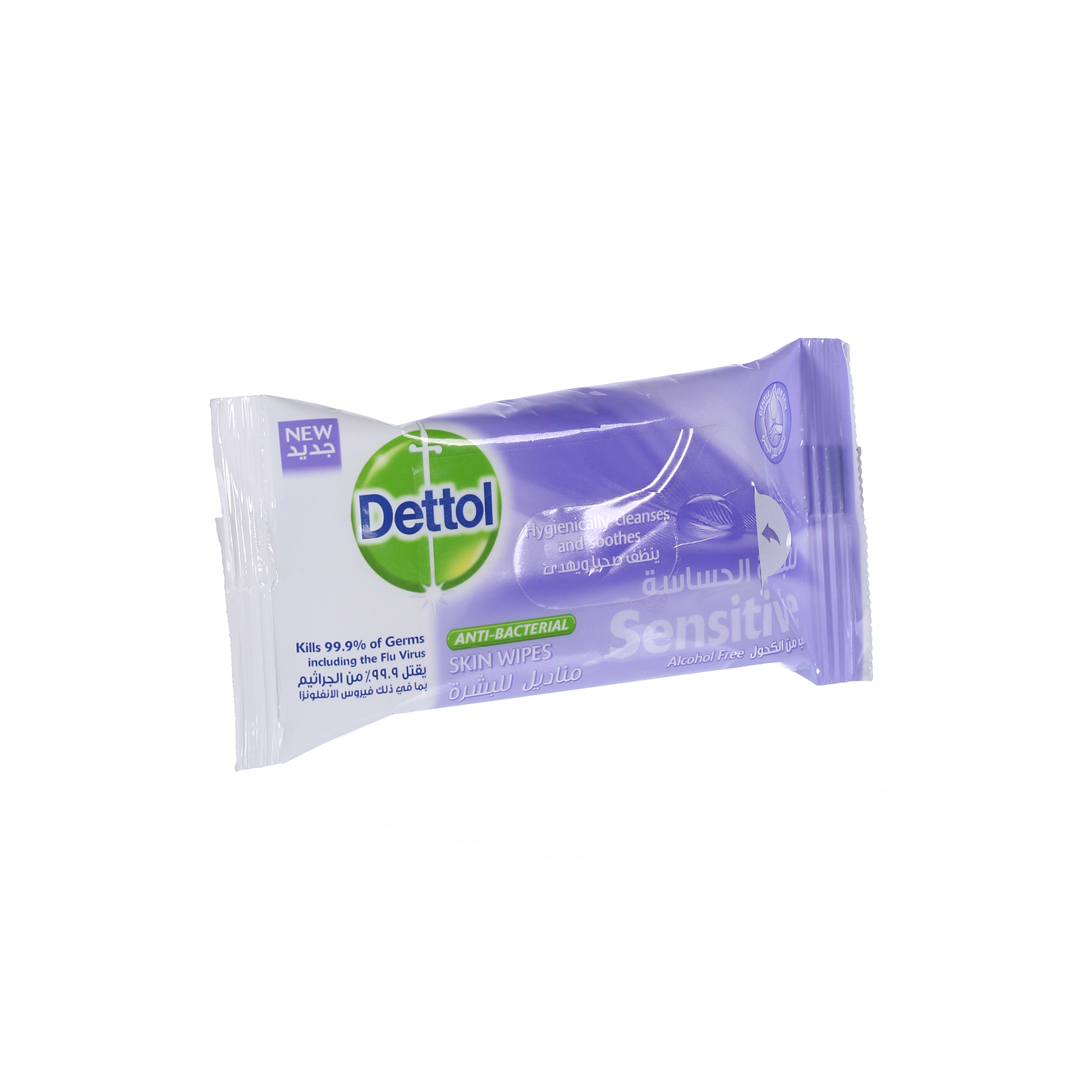 Dettol Anti-Bacterial Sensitive Wipes 10 Wipes