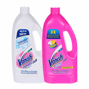 Vanish Stain Remover Pink + Stain Remover White 900Ml