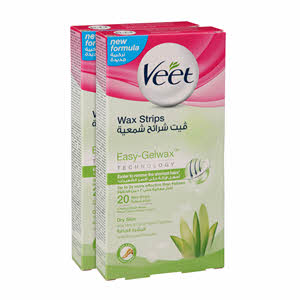 Veet Coldwax Strips Dry Skin 2 x 20S