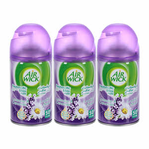 Airwick Freshmatic Refil Lavender 250 ml x 2 + 1 Free