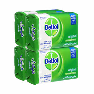 Dettol Soap Orignal 165 g x 4 Pieces Dettol Soap Orignal 165 g x 4 Pieces