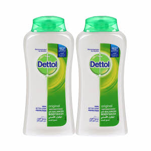 Dettol Body Wash Original 2 × 250 ml