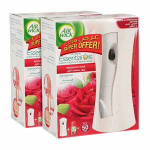 Air Wick Air Freshener Aerosol Rose 250 ml × 1 + 1 Free Air Wick Air Freshener Aerosol Rose 250 ml × 1 + 1 Free