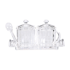 Kitchenmark Acrylic Jars Set 2 Pieces