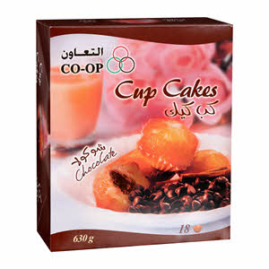 Co-Op Cup Cake Chocolate 18 × 35 g
