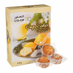 Co-Op Cup Cake Vanilla 24 × 27 g