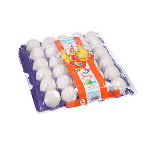 Saha Dubai White Eggs Extra Large 30 Pack