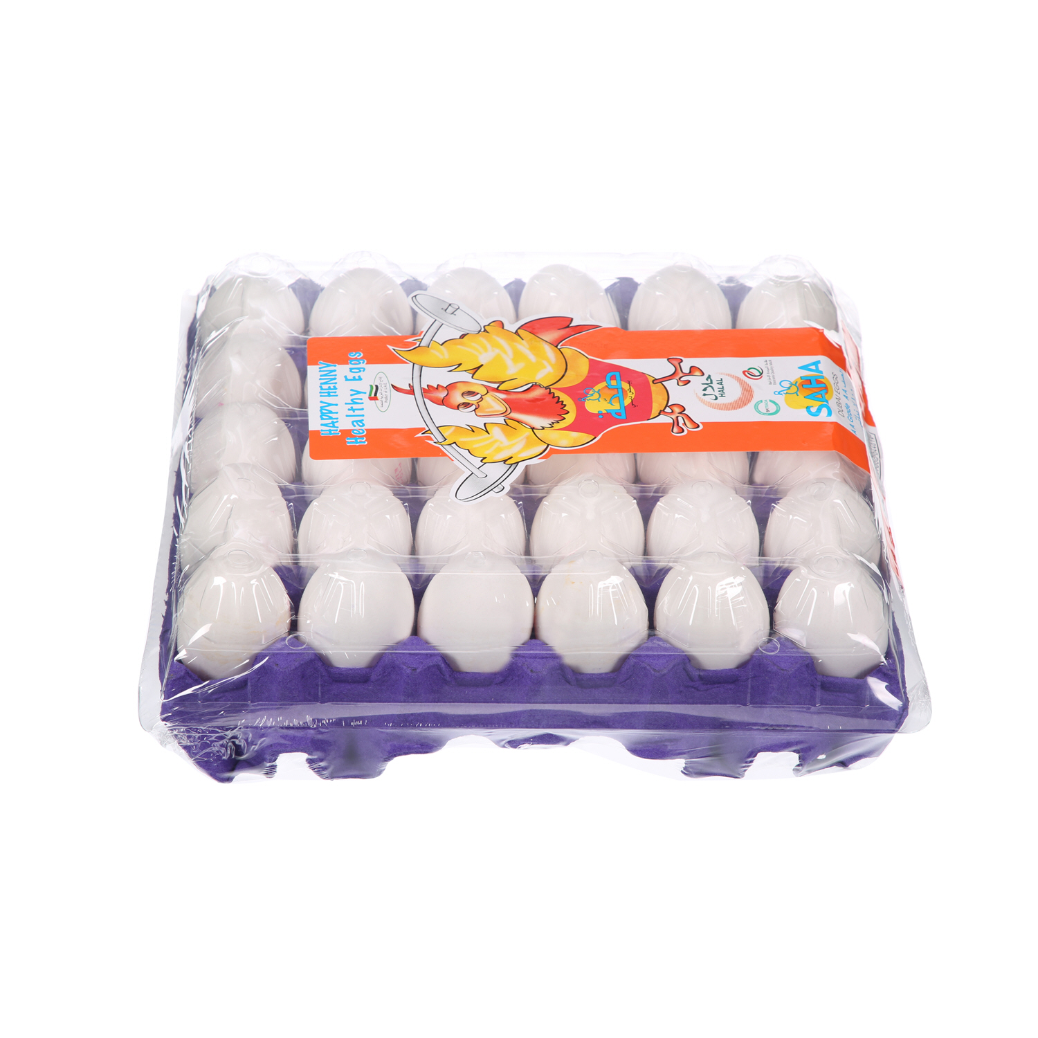 Saha Dubai White Eggs Extra Large 30 Pack