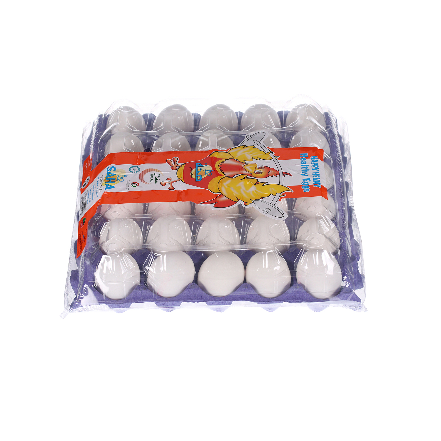 Saha Dubai White Eggs Large 30 Pack