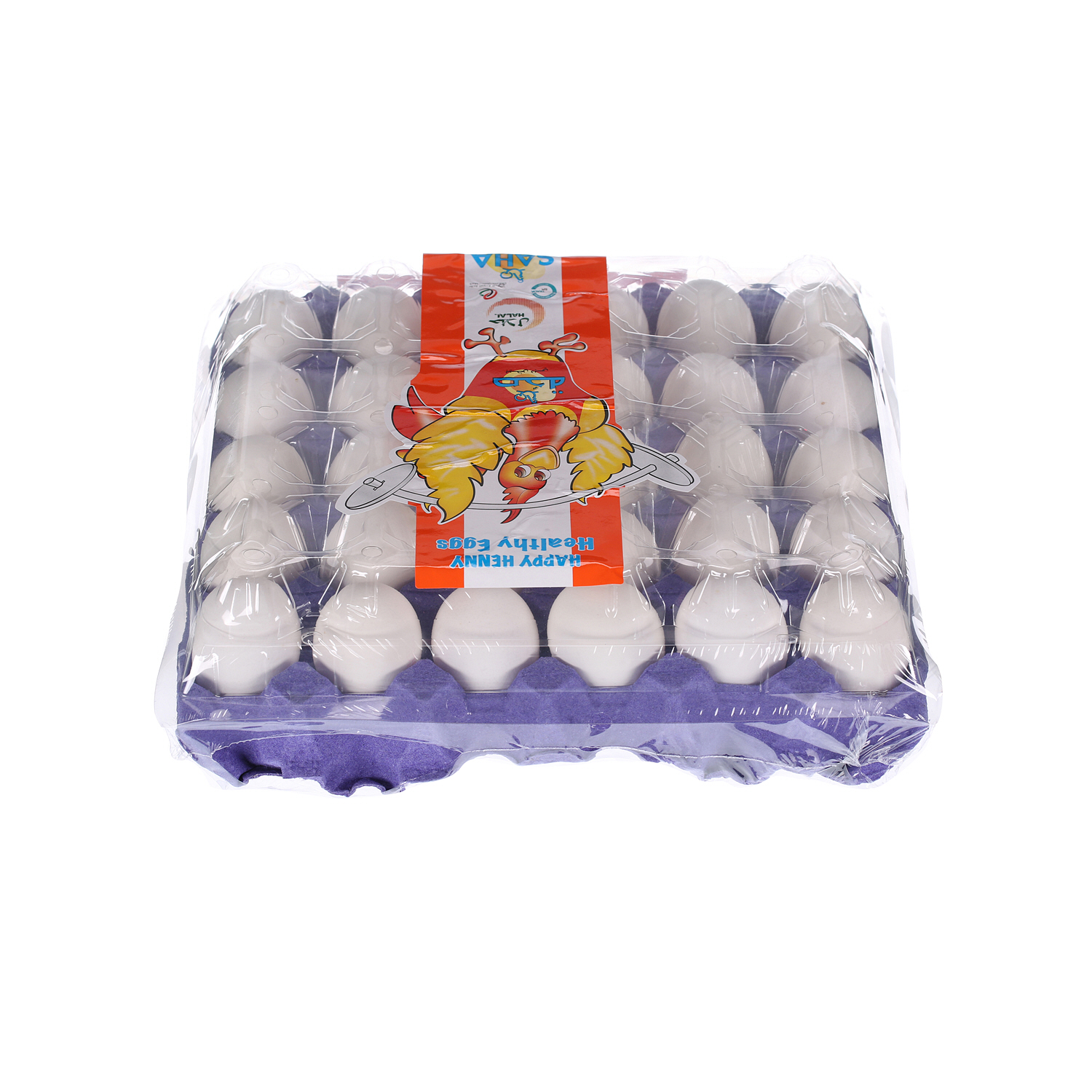 Saha Dubai White Eggs Large 30 Pack