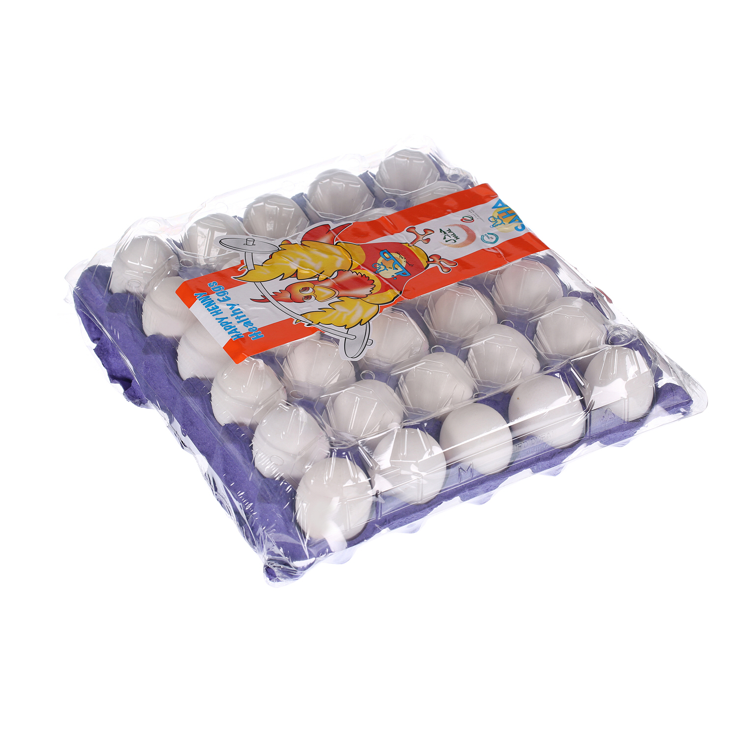 Saha Dubai White Eggs Large 30 Pack